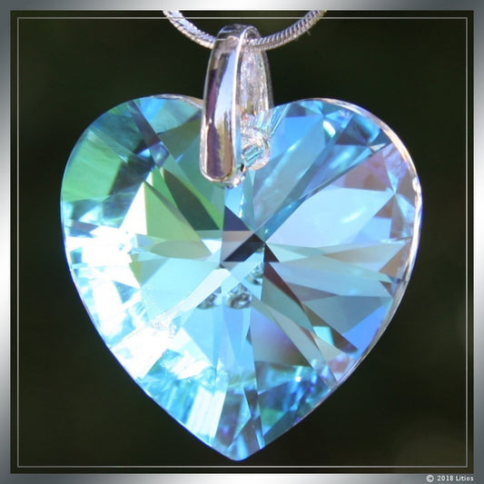 Crystal Heart Large: Power of Love of the Holy Spirit