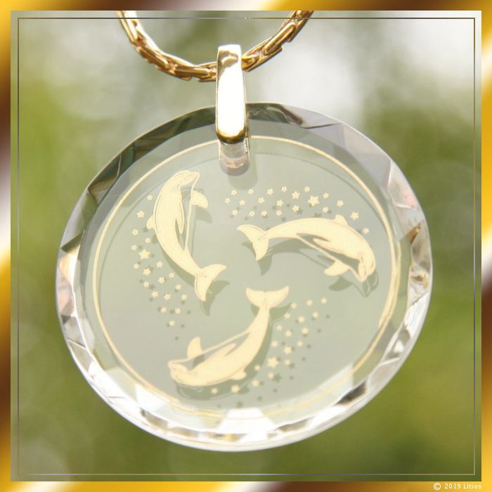 Dolphin Pendant: Radiance of the Sirian Dolphin Devas