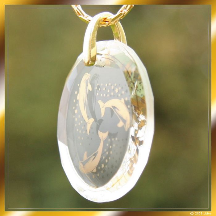 Dolphin Pendant: Radiance of the Sirian Dolphin Devas