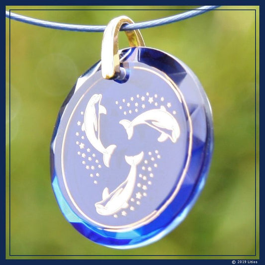 Dolphin Pendant: Radiance of the Sirian Dolphin Devas