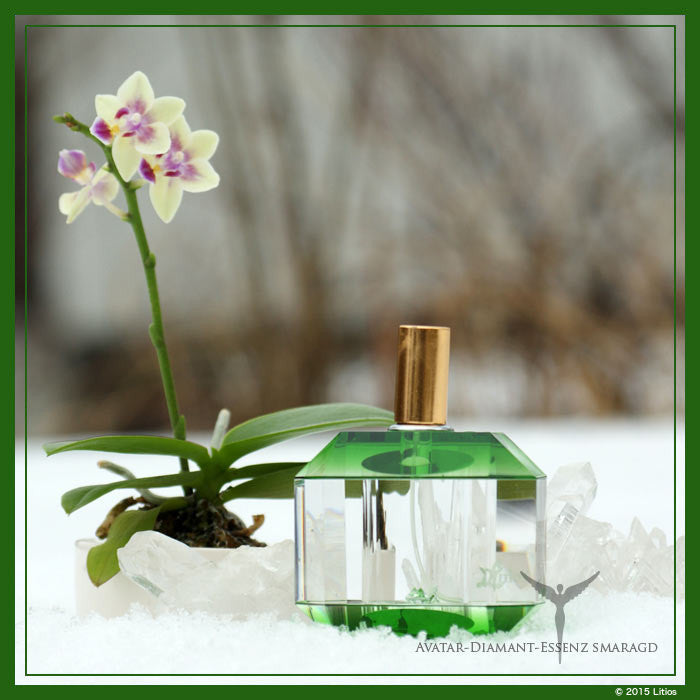 Avatar Diamond Essence emerald green Source of Re-Creation and Rebirth Everlasting Essence