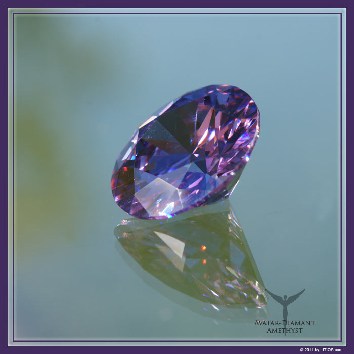 Avatar Diamond amethyst Diamond Flame of Eternal Life