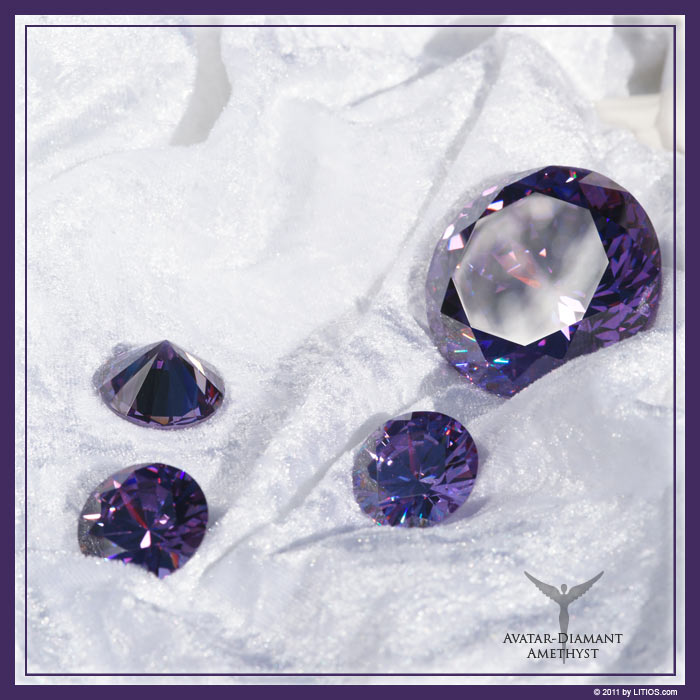 Avatar Diamond amethyst Diamond Flame of Eternal Life