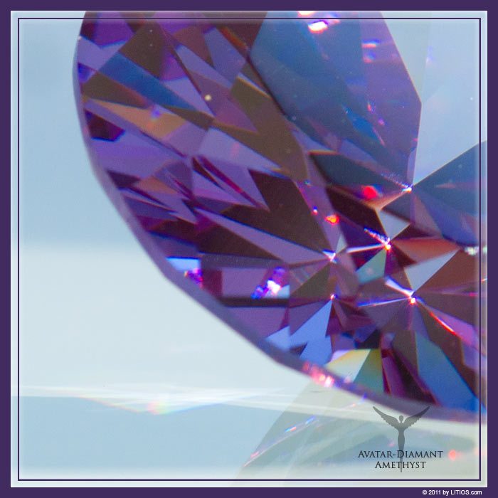 Avatar Diamond amethyst Diamond Flame of Eternal Life