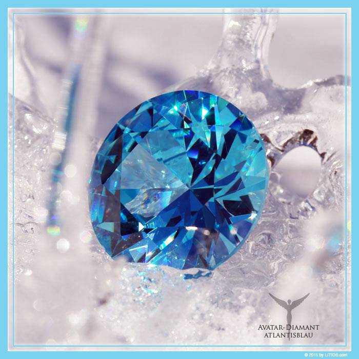 Avatar Diamond atlantis blue Diamond Flame of Divine Talents