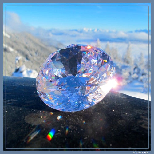 Avatar Diamond crystalline large Diamond Flame of Oneness