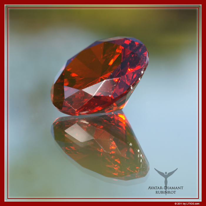 Avatar Diamond ruby red Diamond Flame of Primordial Creation