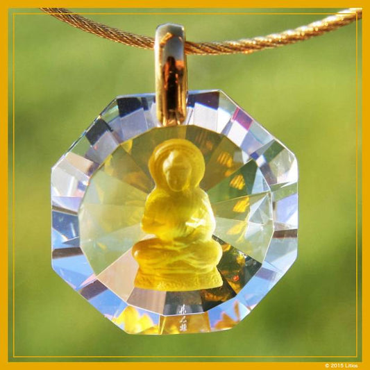 Buddha Pendant-Diamond