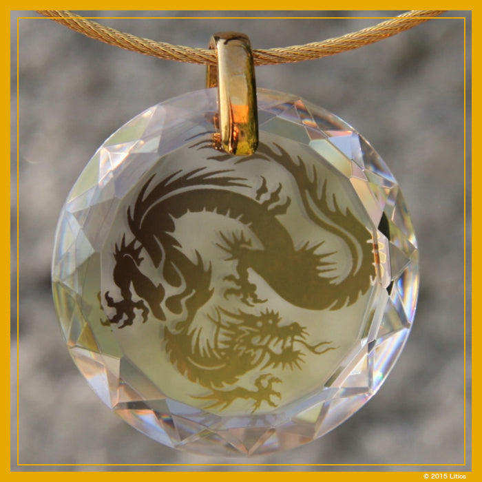 Dragon Pendant diamond - Activating Your Creative Power