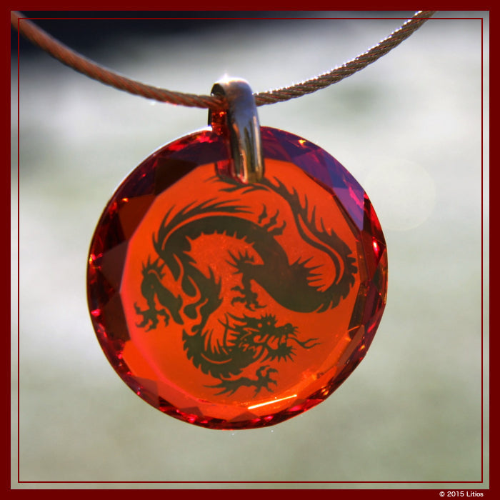 Dragon Pendant diamond - Activating Your Creative Power