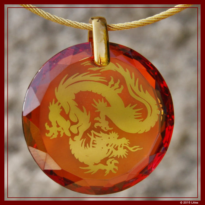 Dragon Pendant diamond - Activating Your Creative Power