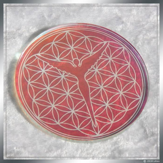 Flower of Life Aura Healing Disc Aura and chakra balancing tool