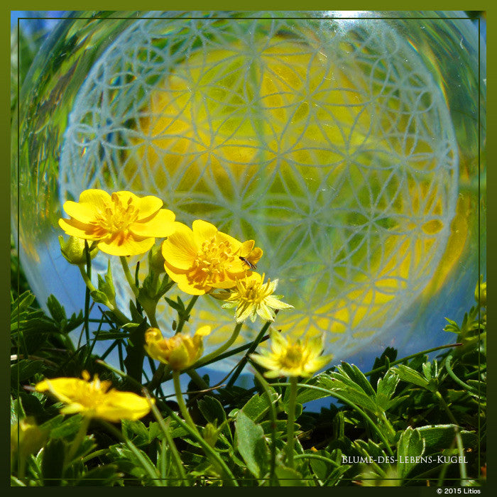 Flower of Life Sphere diamond