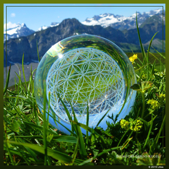 Flower of Life Sphere diamond