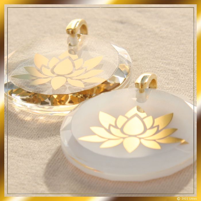 Golden Lotus Pendant: The Golden Lotus of the New Age