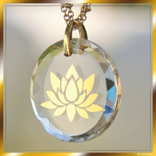 Golden Lotus Pendant: The Golden Lotus of the New Age