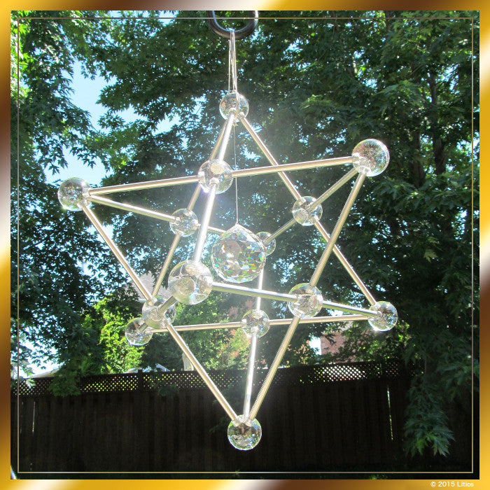 Merkaba of Ascension gold The Vehicle of Ascension - gold-plated