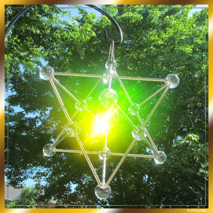 Merkaba of Ascension gold The Vehicle of Ascension - gold-plated