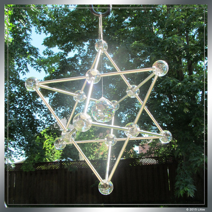 Merkaba of Ascension silver The Vehicle of Ascension - stainless steel